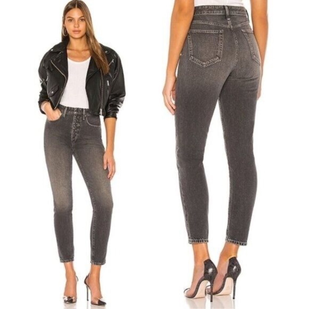 The Danielle high rise vintage straight joe jeans